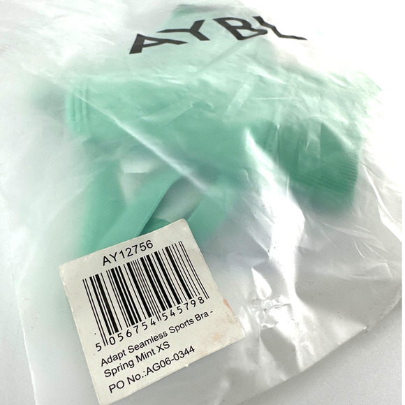 AYBL Spring Mint Adapt Seamless Sports Bra Size XS - Picture 3 of 9